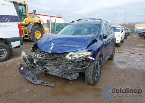 2017 Nissan Rogue Sl from USA, damaged, VIN 5N1AT2MV7HC810647